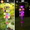 Solar Wind Chimes for Outside, Waterproof Shell Wind Chime Color Changing Windchimes, Outdoor Decor for Garden Yard Patio, Birthday Gifts for Mom Grandma